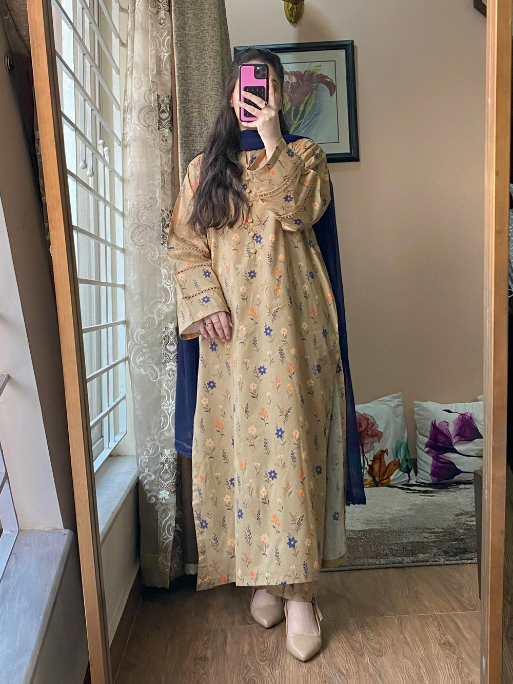 3 PIECE - UNSTITCHED LAWN PRINTED SUIT