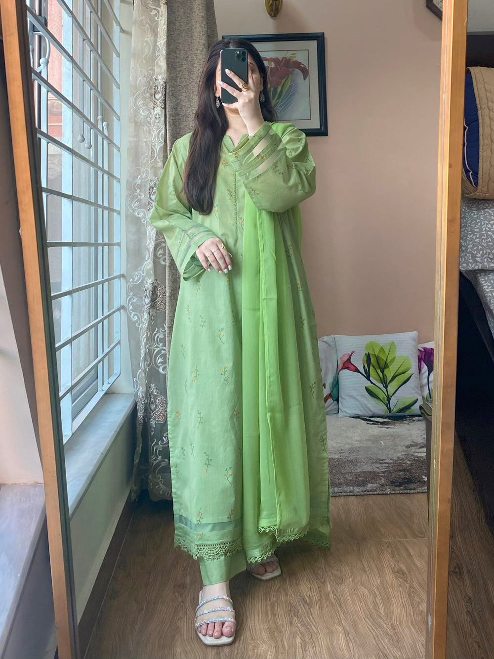 3 PIECE - UNSTITCHED LAWN PRINTED SUIT