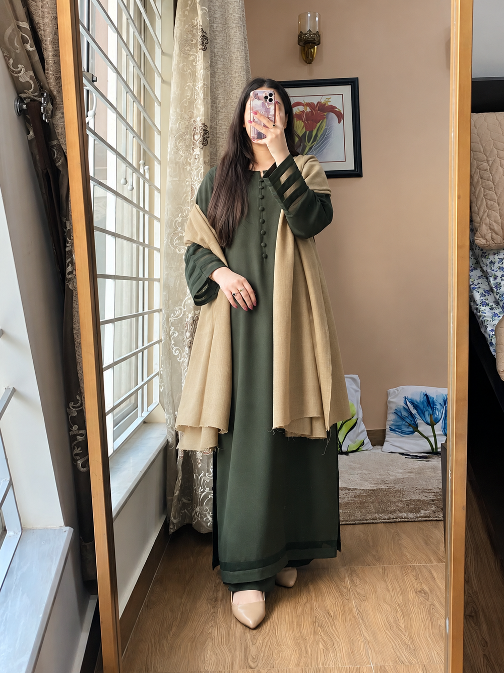 3 PIECE – Silk Karandi Dress