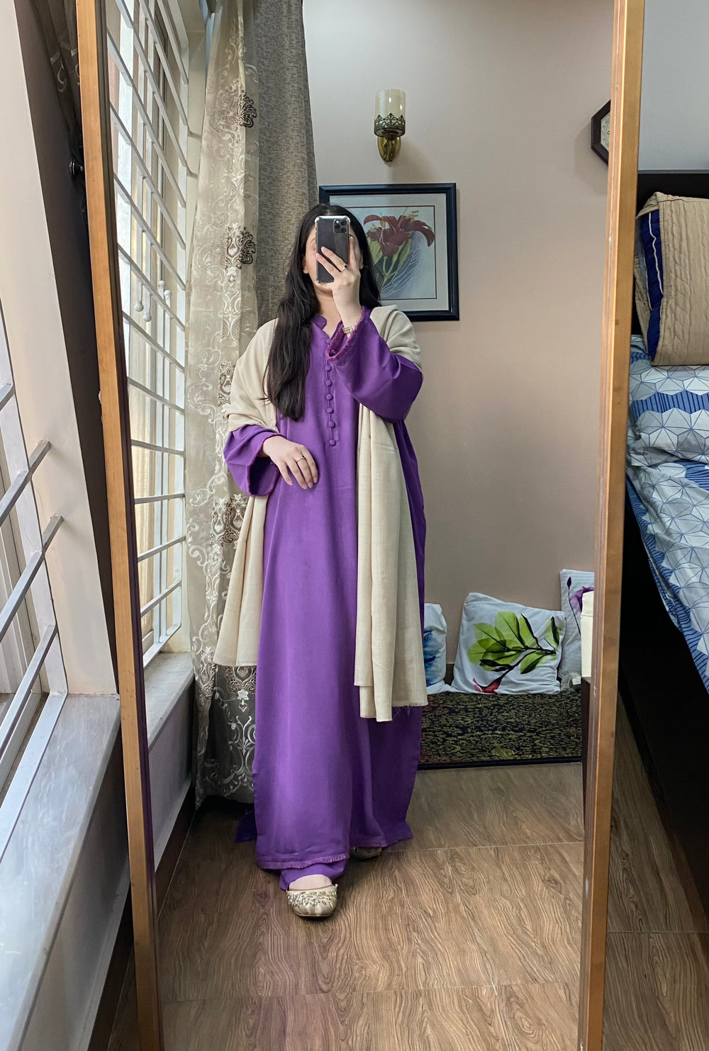 3 Piece - Silk Karandi Dress