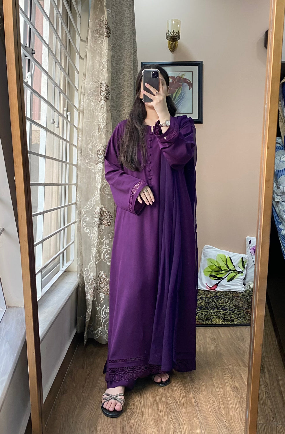 3 PIECE – Silk Karandi Dress