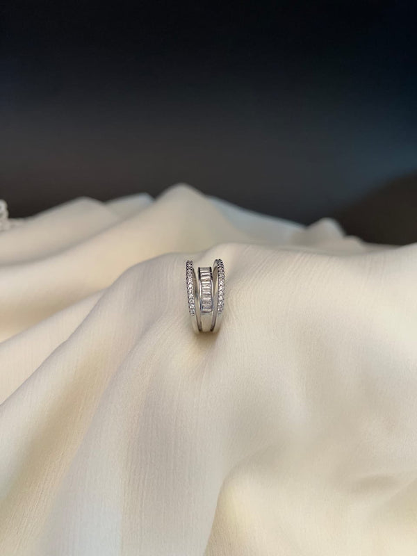Adjustable Crystal Stone Rings
