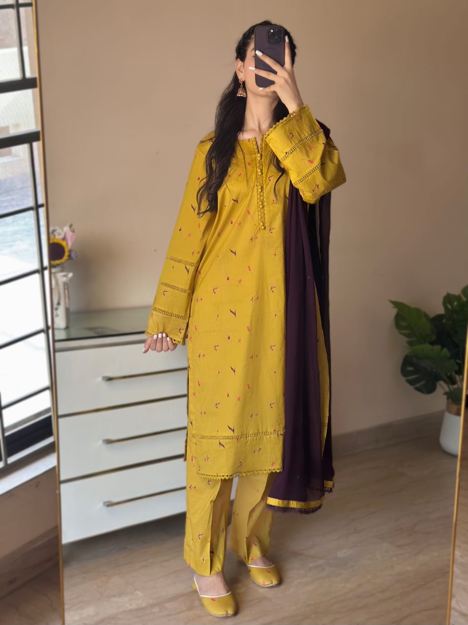 3 Piece - Lawn Printed Dress