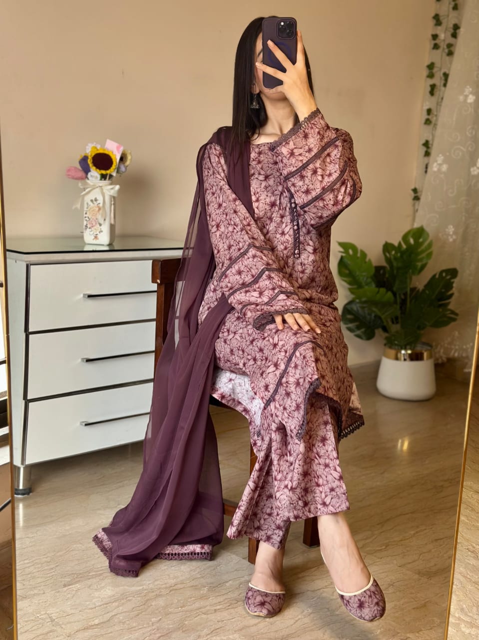 3 Piece - Lawn Printed Dress