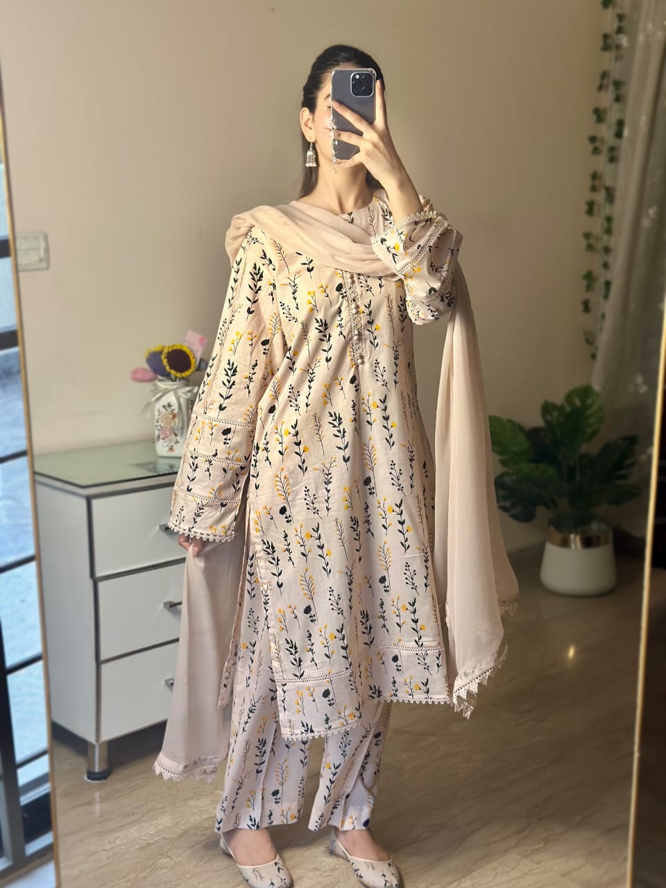 3 Piece - Lawn Printed Dress
