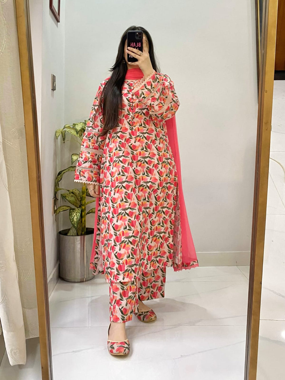 3 Piece - Lawn Printed Dress