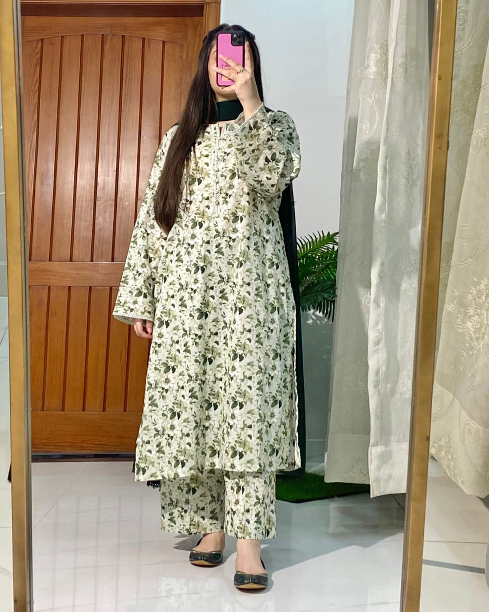 3 Piece - Lawn Printed Dress