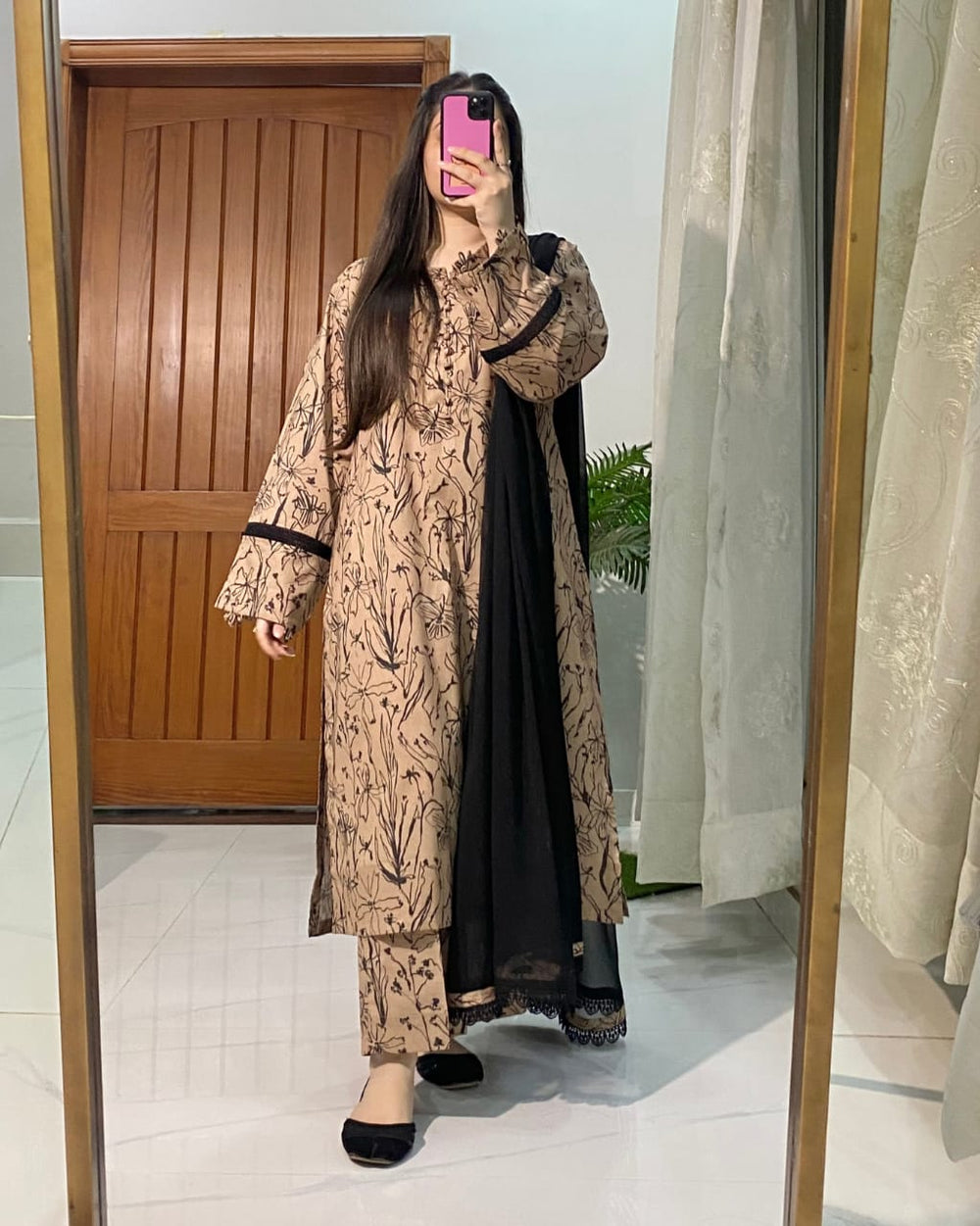 3 Piece - Lawn Printed Dress