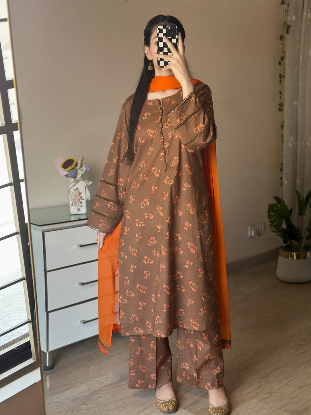 3 Piece - Lawn Printed Dress
