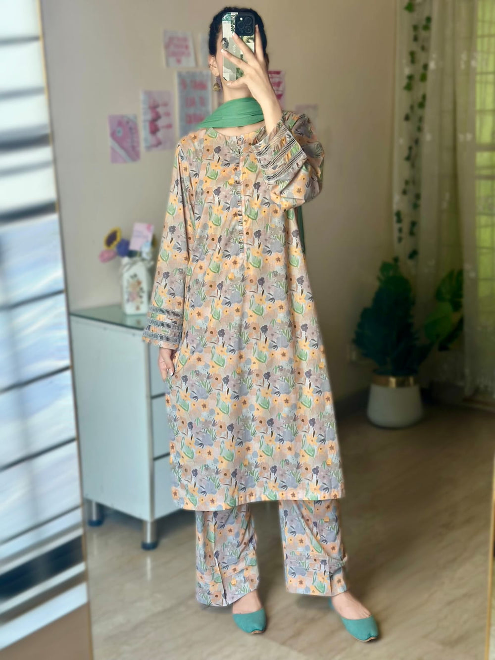 3 Piece - Lawn Printed Dress
