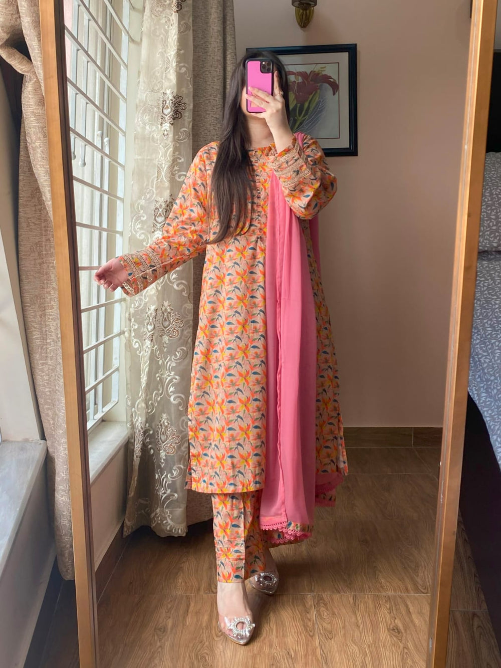 3 Piece - Lawn Printed Dress