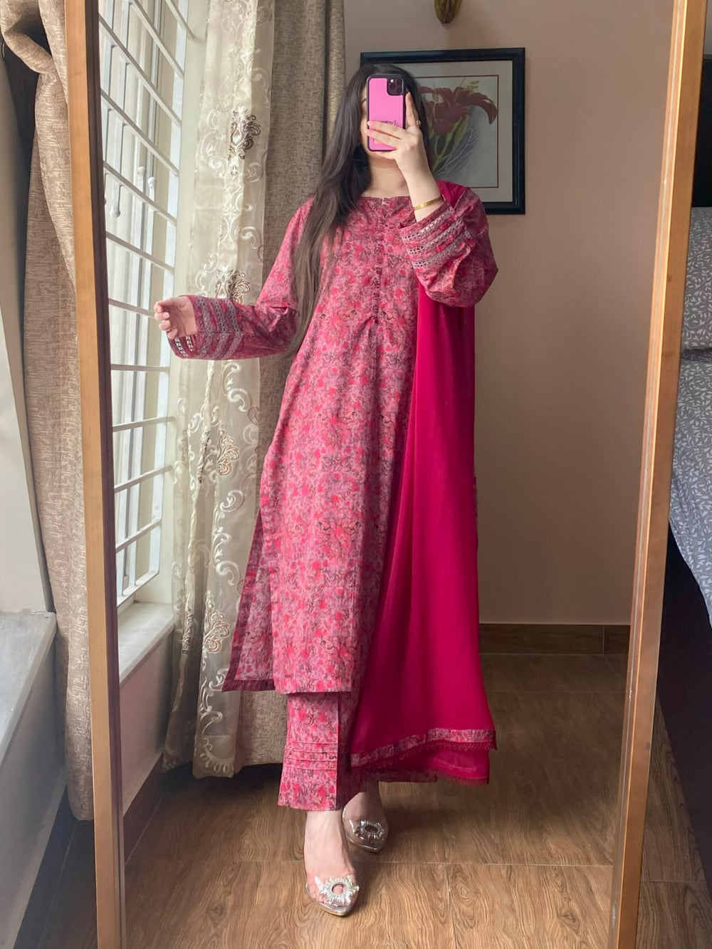 3 Piece - Lawn Printed Dress