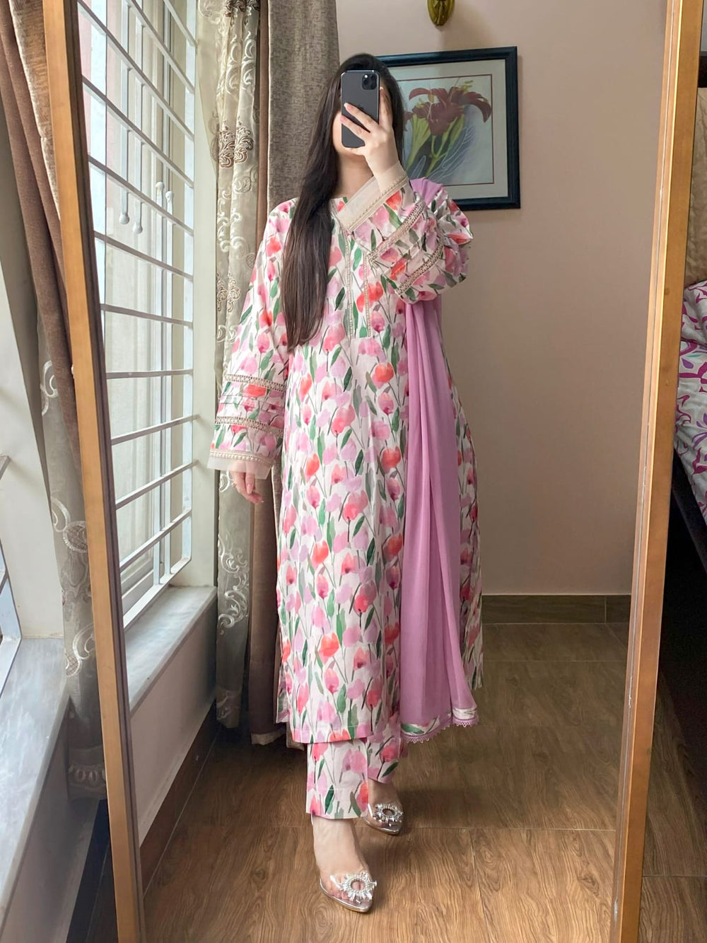 3 Piece - Lawn Printed Dress