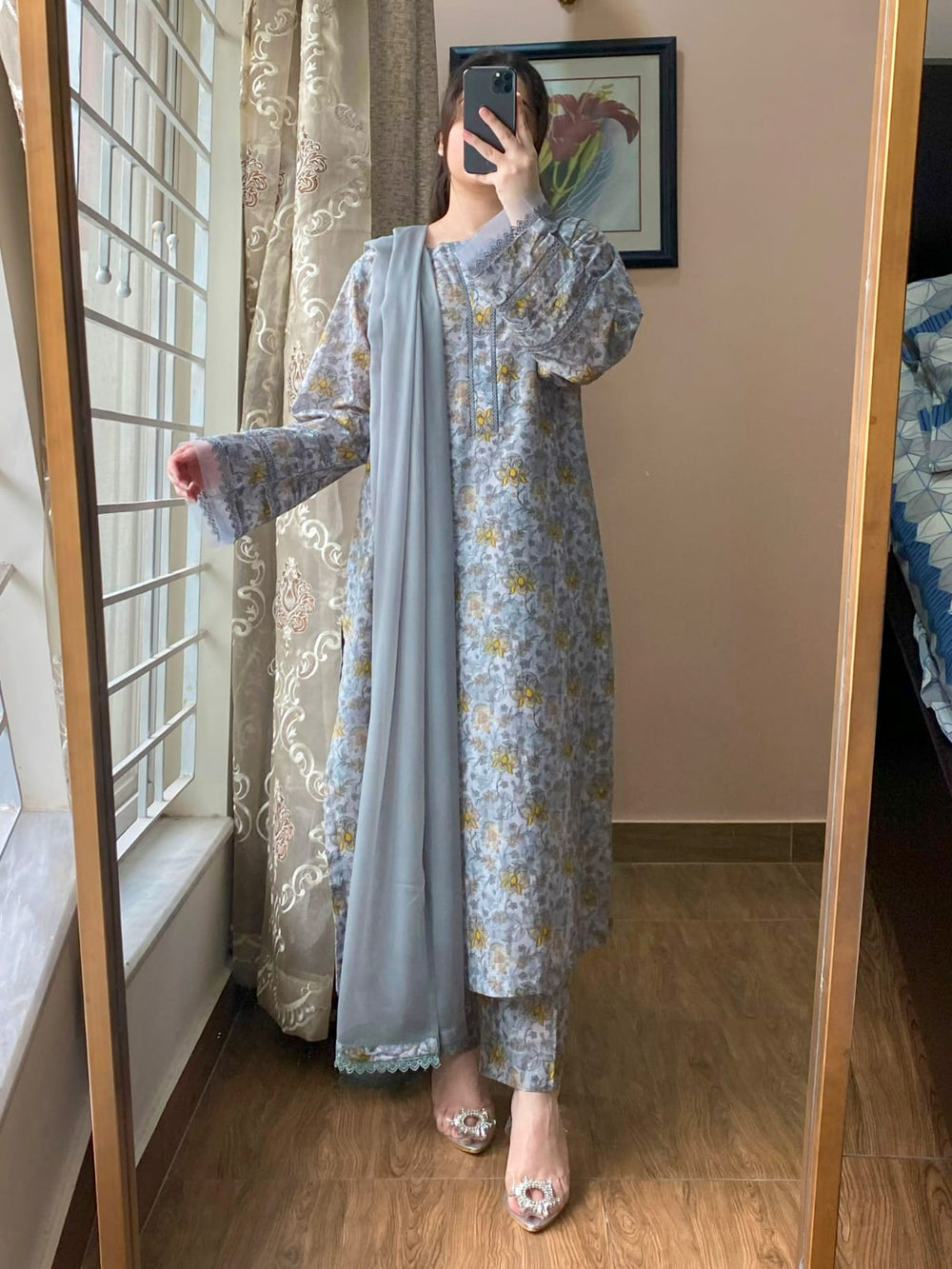 3 Piece - Lawn Printed Dress