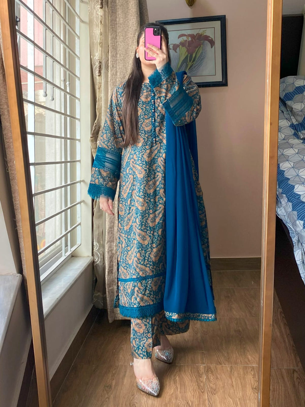 3 Piece - Lawn Printed Dress