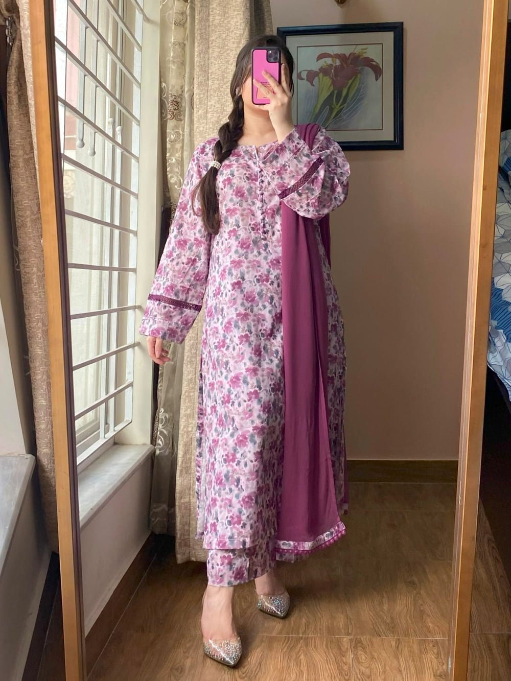 3 Piece - Lawn Printed Dress