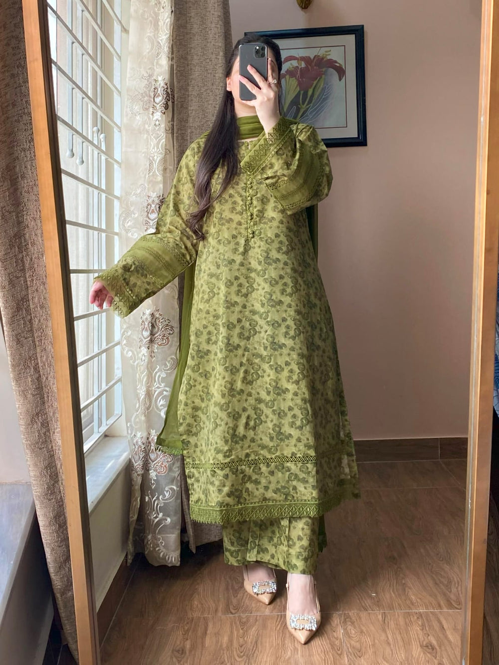 3 Piece - Lawn Printed Dress