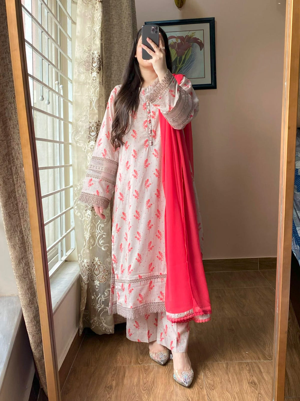 3 Piece - Lawn Printed Dress