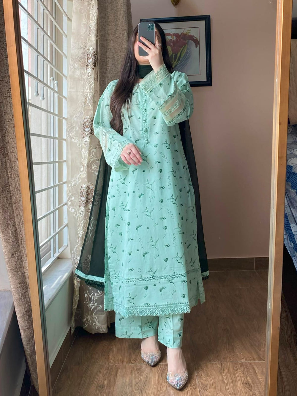 3 Piece - Lawn Printed Dress