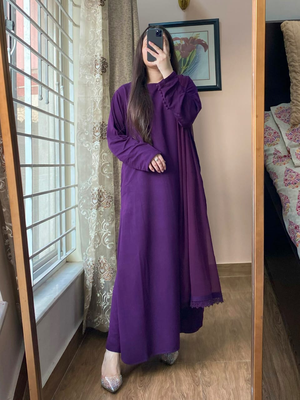 3 PIECE – Silk Karandi Dress