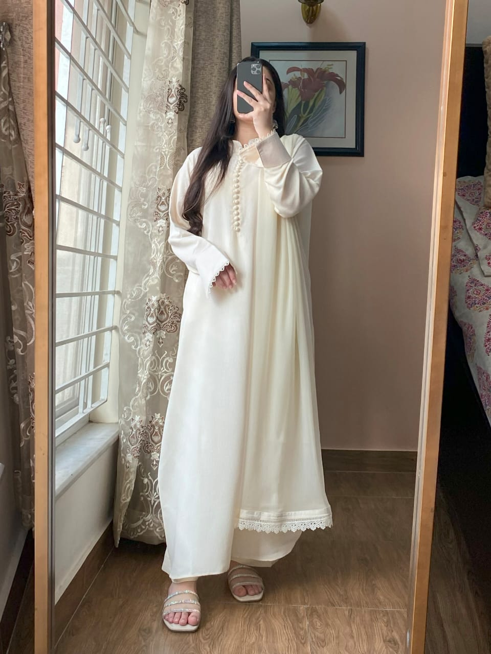 3 PIECE – Silk Karandi Dress
