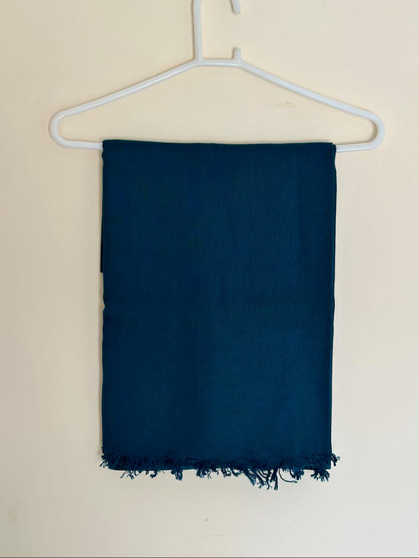 Zinc Blue Acrylic Wool Shawls