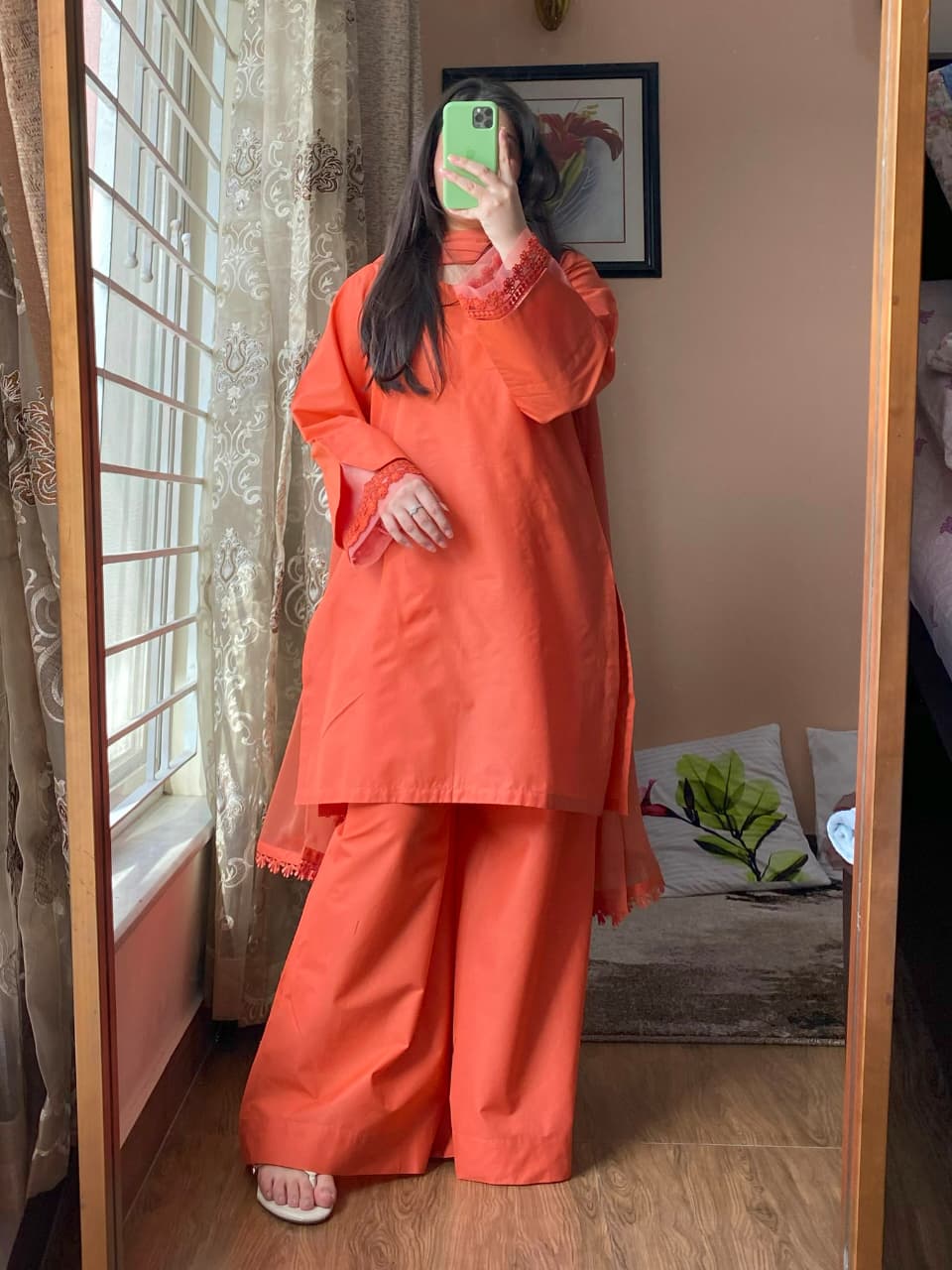 3 Piece - Lawn Dress With Plazo