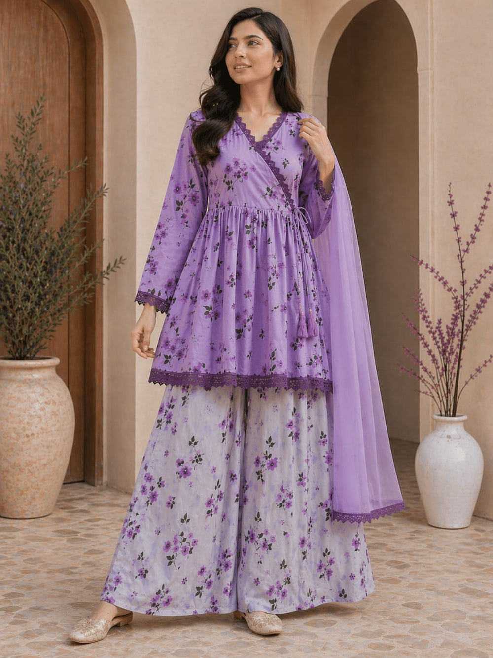 3 PIECE - UNSTITCHED LAWN PRINTED SUIT