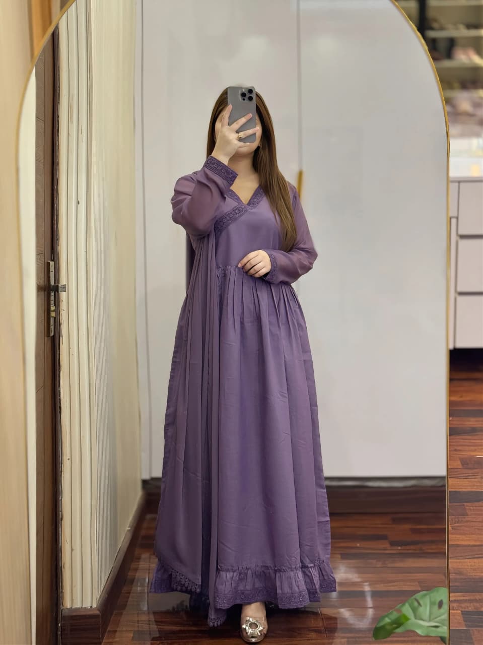 3 Piece - Lawn Dress with Trouser