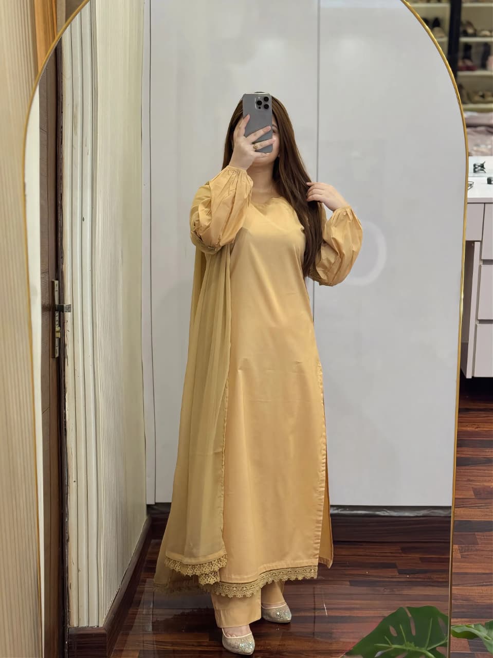 3 Piece - Lawn Dress with Trouser