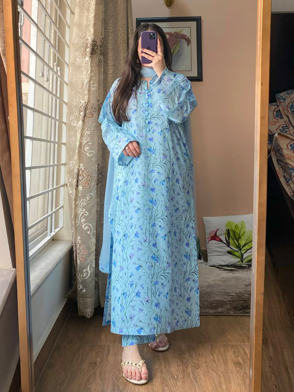 3 Piece - Lawn Printed Dress