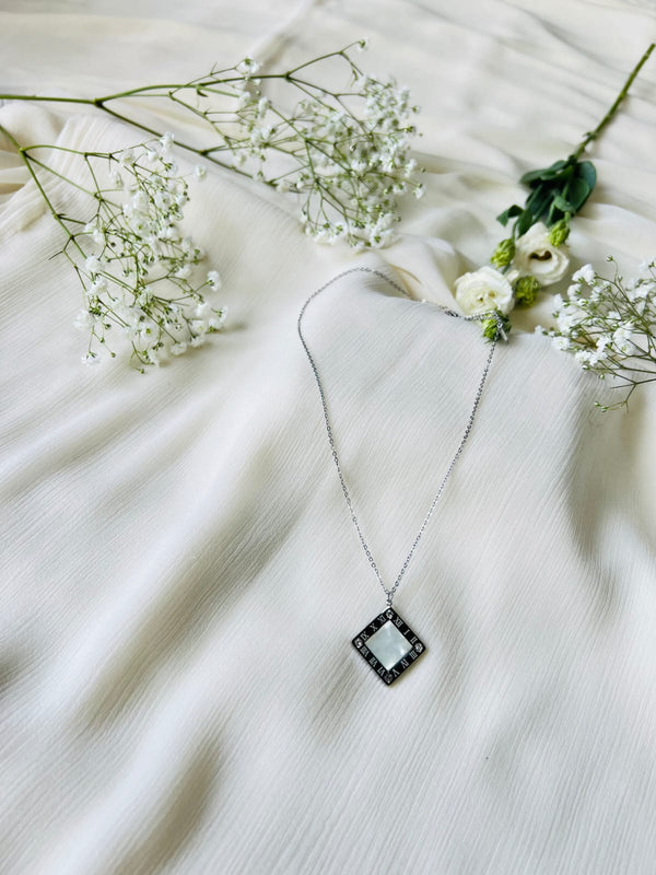 Elegant Silver Chain Pendants