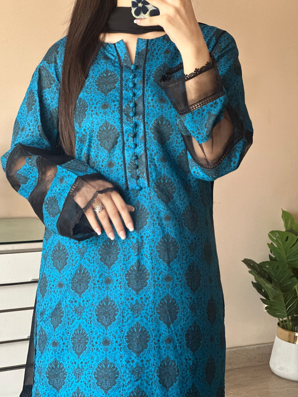3 Piece - Lawn Printed Dress