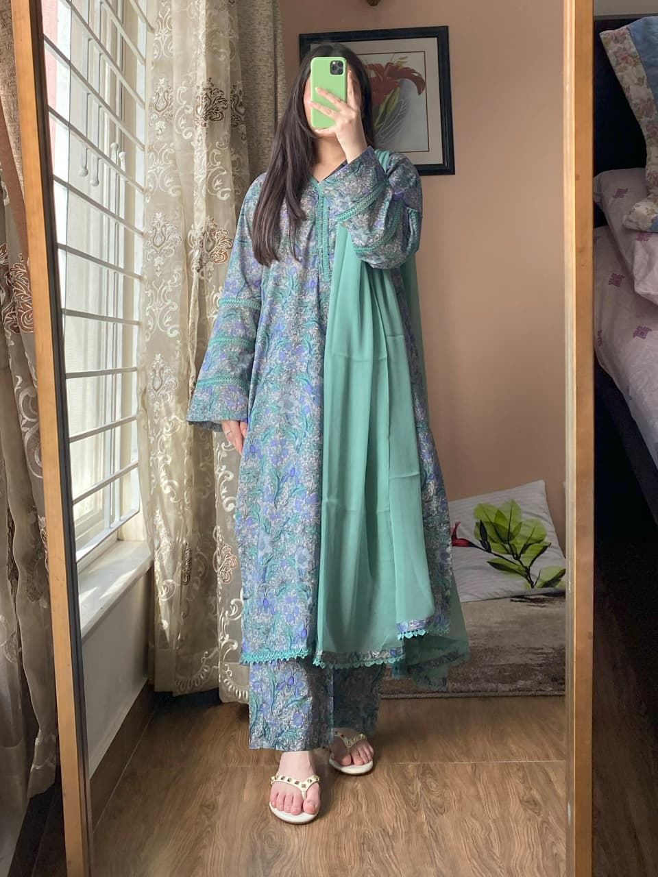 3 Piece - Lawn Printed Dress